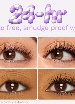 tarte tartelette tubing mascara – Lash Extensions in a Tube, Easy-to-Remove Eye Makeup, Clinically Proven to Volumize & Curl, 24Hr Smudge-Proof Longwear, Vegan & Cruelty-Free