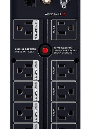 CyberPower CP1500AVRT AVR UPS Battery Backup and Surge Protector