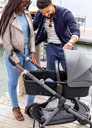 Evenflo Pivot Xpand Second Seat (Sabino Gray) | Attachment for Pivot Xpand Travel System, Converts Travel System to Double Stroller, up to 55 lbs (Sabino Gray)