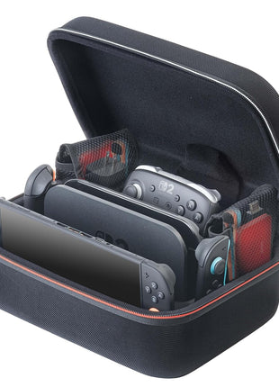 R.D.S. Industries Game Traveler Deluxe Licensed System Case for Nintendo Switch 2 and OLED, Black, Large (NS262)