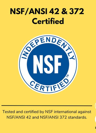 Max Strength Pro Water Filter Replacement for Brita® Pitchers & Dispensers, Classic OB03, Mavea® 107007, 35557 & More, NSF Certified Water Pitcher Filter, 1 Year Supply, Fits Brita & Mavea, 6 Count