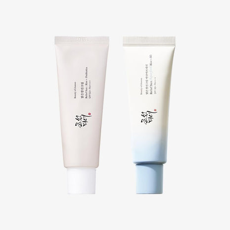 Relief Sun : Rice + Probiotics Rice Suncream Set SPF50+ PA+++