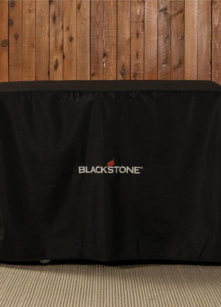 Blackstone 5483 Griddle Cover Fits 28 inches Griddle Cooking Station with Hood Water Resistant, Weather Resistant, Heavy Duty 600D Polyester Flat Top Gas Grill Cover with Cinch Straps 28 inch Black