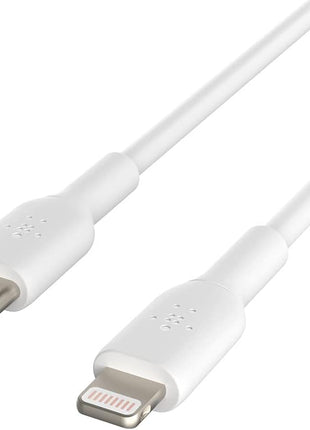 Belkin BoostCharge Fast Charging USB C to Lightning Cable 3.3ft/1M - MFi Certified 18W Power Delivery iPhone Charger Cord - Apple Charger USB C Cable - Fast Charging for iPhone 14, iPhone 13 - White