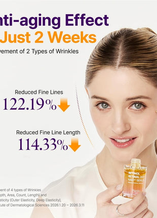 PURITO Retinol 0.1% + Retinal 0.1% Serum for Sensitive Skin, 1.01 fl.oz