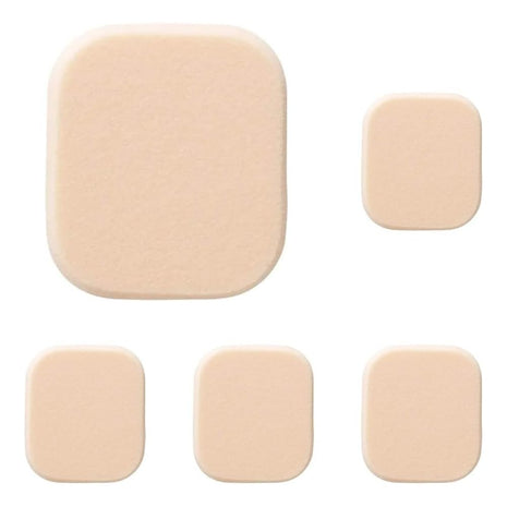 Shiseido Sponge Puff Soft (Dual Use and Powdery) 114 (x 5)