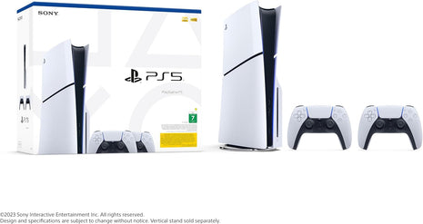 PlayStation 5 Disc Slim Console + Extra Controller