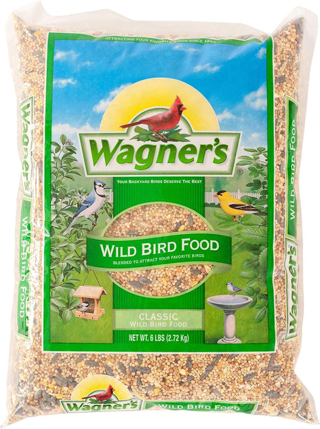 Wagner's 52003 Classic Blend Wild Bird Food, 6-Pound Bag