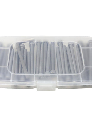 iexcell 25 Pcs M6 x 60/65/70/75/80mm Thread Pitch 1 mm Stainless Steel 304 Hex Socket Head Cap Screws Bolts Assortment Kit
