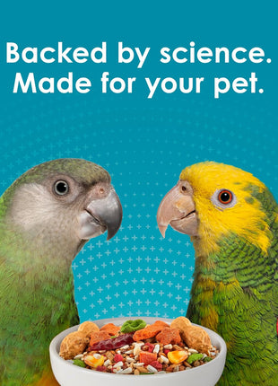 Kaytee Forti-Diet Pro Health+Safflower Nourish+Protect Parrot Food, Supports Breeding and Molting, Nutrition Backed by Science, Digestive and Brain Health, 4 pounds