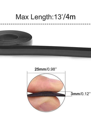Boundary Strips for Neato Shark ION IQ Robot Vacuum 750 871 761R85, Magnetic Botboundary Strips Tape Markers for RoboVac 30 xiaomi Roborock S5, Not Compatible with APP/AI/LIDAR Robot, 13 Feet
