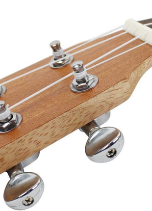 Kulana Deluxe Concert Ukulele, Mahogany Wood with Binding and Aquila Strings  Gig Bag