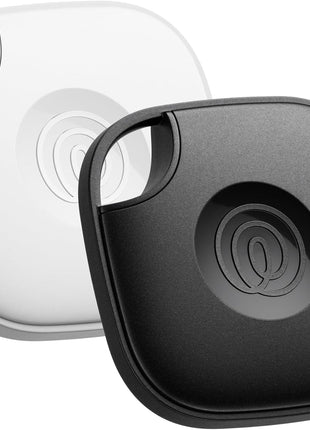 Life360 Tile - Bluetooth Tracker, Keys Finder and Item Locator for Keys, Bags and More. Phone Finder. Both iOS and Android Compatible. 2-Pack (Black/White)