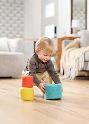 Lovevery, Nesting Felt Baskets (3), Perfect for Your Toddler Starting at 13 Months+
