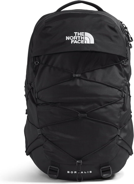 THE NORTH FACE Borealis Commuter Laptop Backpack | Water Repellent Finish, 16 inch Laptop Sleeve, Large Main Compartment for Everyday Carry, TNF Black/TNF Black-NPF, One Size