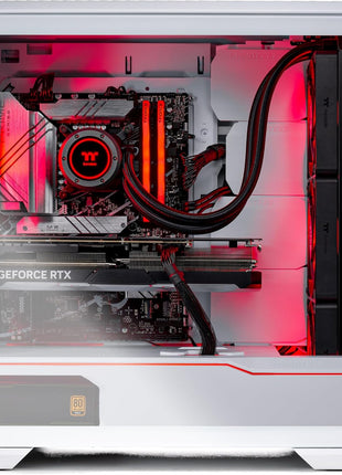 Skytech Eclipse Gaming PC Desktop, Ryzen 7 9800X3D 4.7 GHz (5.2 GHz Turbo), AMD RX 9070 XT 16GB, X670 Board, 2TB Gen4 NVMe SSD, 32GB DDR5 RAM 6000 RGB, 1000W Gold PSU, Wi-Fi, Win 11