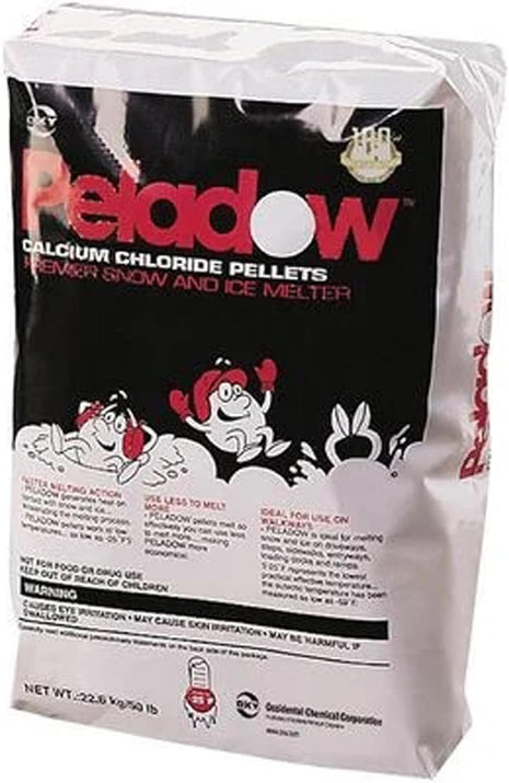 Calcium Chloride Pellets Snow and Ice Melter, 50 lb.