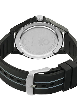 United Colors of Benetton Men Black Round Dial Analog Watch - UWUCG0310