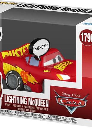 Funko POP! Sayings: Disney Pixar Cars - Lightning McQueen | Official Merch - Collectable Vinyl Figurine for Shelf Display - Birthday Gift Idea for Fans and Collectors