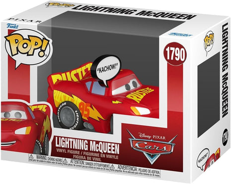 Funko POP! Sayings: Disney Pixar Cars - Lightning McQueen | Official Merch - Collectable Vinyl Figurine for Shelf Display - Birthday Gift Idea for Fans and Collectors