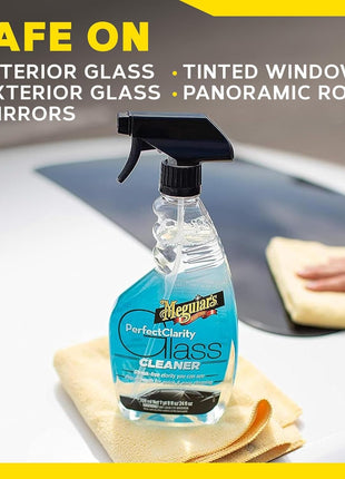 Meguiar's G8216EU Perfect Clarity Glass Cleaner 473ml. Streak free. Pro strength
