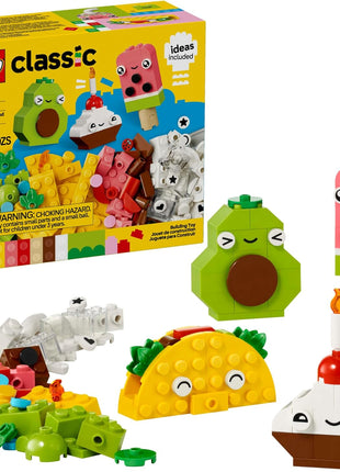 LEGO Classic Creative Food Friends Building Toy Set - Pretend Play Food for Kids, Boys and Girls, Ages 4+ - Learning and Educational Toy for Preschool - Gift Idea for Birthdays - 11039