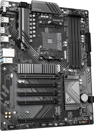 GIGABYTE B550 Eagle WIFI6 AMD AM4 ATX Motherboard, Supports Ryzen 5000/4000/3000 Processors, DDR4, 10+3 Power Phase, 2X M.2, PCIe 4.0, USB-C, WIFI6, GbE LAN, PCIe EZ-Latch, EZ-Latch, RGB Fusion