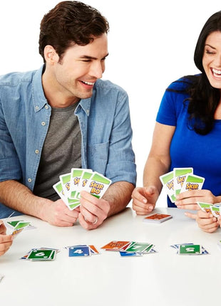 Mattel Games Skip-Bo, Ages 7+, 2-6 Players | Classic Sequencing Card Game for Kids, Teens & Grown-Ups, Travel, Camping & Game Night, 52370
