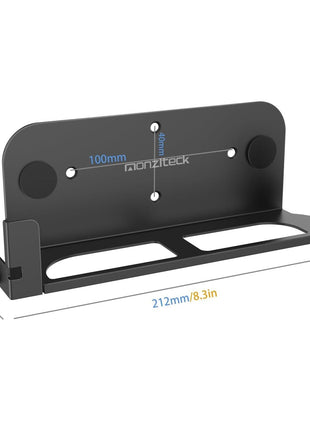 Monzlteck Wall Mount Bracket for Switch 2 Dock, Left Side TV Mount, Metal Construction, Space-Saving Design