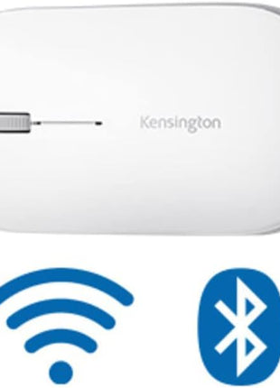 Kensington SureTrackTM Dual Wireless Mouse- White (K75353WW)