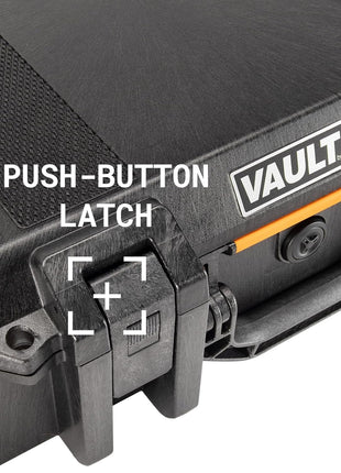 Pelican Vault V800 Long Case with Foam (Black)