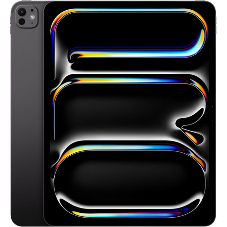 Apple iPad Pro 13-Inch (M4): Built for Apple Intelligence, Ultra Retina XDR Display, 256GB, 12MP Front/Back Camera, LiDAR Scanner, Wi-Fi 6E, Face ID, All-Day Battery Life — Space Black