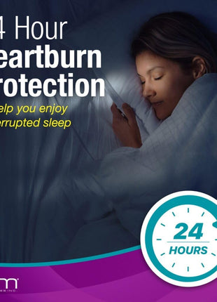 Ohm Omeprazole 20mg, 42 Delayed Release Tablets, Acid Reducer for Frequent Heartburn, 24 Hour Relief Heartburn Medicine, Helps Relieve Stomach & Chest Discomfort (6 Weeks of Supply, 42, Count)