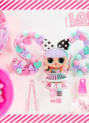 L.O.L. Surprise! LOL Surprise Hair Beads Tots with 60+ Hair Beads, Collectible Doll, DIY Hairstyles, Hair Beads Doll - Great Gift for Girls Age 3+