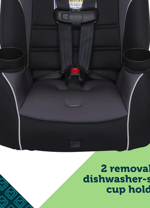 Safety 1st Crosstown All-in-One Convertible Car Seat, Rear Facing, Forward Facing Car Seat, Booster, City Storm