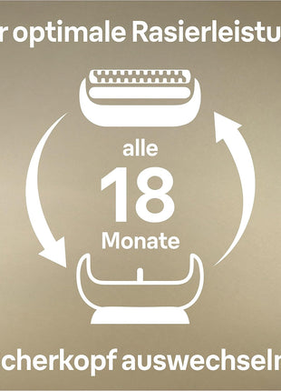 Braun Shaver Head Replacement Part 94M Silver, Compatible with Series 9 Pro and Series 9 Electric Razors for Men
