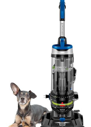 Bissell CleanView Swivel Rewind Pet Reach Vacuum, 3197A | Automatic cord rewind for easy storage; swivel steering; quick release wand for above-floor cleaning