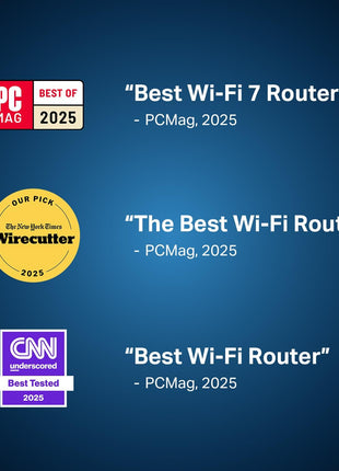 TP-Link Dual-Band BE3600 Wi-Fi 7 Router Archer BE230 | 4-Stream | 2×2.5G + 3×1G Ports, USB 3.0, 2.0 GHz Quad Core, 4 Antennas | VPN, EasyMesh, HomeShield, MLO, Private IOT | Free Expert Support