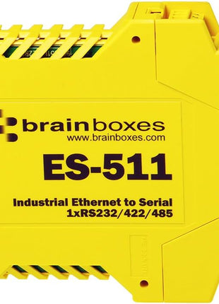 Brainboxes Device Server - 10Mb LAN, 100Mb LAN, RS-232, RS-422, RS-485 (ES-511)