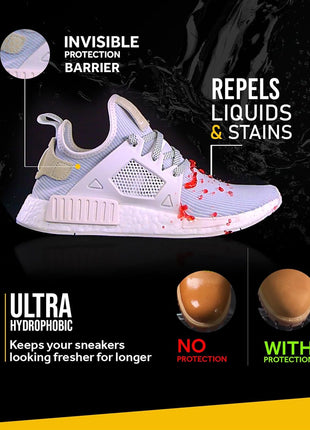 Crep Protect Shoe Protector Spray - Rain & Stain Waterproof Nano Protection for Sneaker, Leather, Nubuck, Suede & Canvas