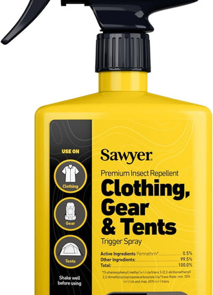 Sawyer Products Premium Permethrin Insect Repellent for Clothing, Gear & Tents