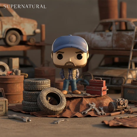 Funko Pop! TV: Supernatural - Bobby Singer - Collectable Vinyl Figure - Gift Idea - Official Merchandise - Toys for Kids & Adults - TV Fans - Model Figure for Collectors and Display