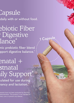 Garden of Life Dr. Formulated Probiotics Once Daily Prenatal - Acidophilus and Bifidobacteria Probiotic Support for Mom and Baby – Shelf Stable - Gluten, Dairy, and Soy-Free - 30 Vegetarian Capsules