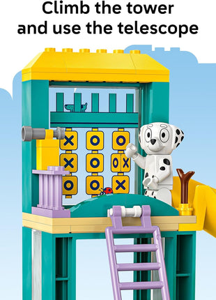 LEGO Bluey Playground Fun with Bluey and Chloe Sensory Building Blocks - Preschool Pretend Play & Learning Toys for Kids - 4 Year Old Girl & Boy Birthday Gifts - 11201
