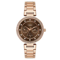 TIMEX Brown Round Dial Analog Women's Watch - TWEL18721