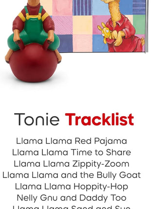 Tonies Llama Llama Audio Toy Figurine Featuring Llama Llama Red Pajama & More