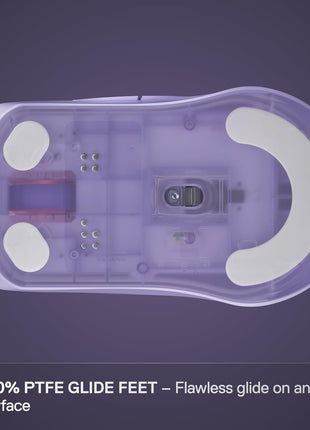 SteelSeries Rival 3 Wireless Gen 2 Gaming Mouse 鈥?2.4GHz and Bluetooth 鈥?18000 DPI TrueMove Air Optical Sensor 鈥?60 Million Click Durability 鈥?Light-Weight 鈥?100% PTFE Feet 鈥?Lavender
