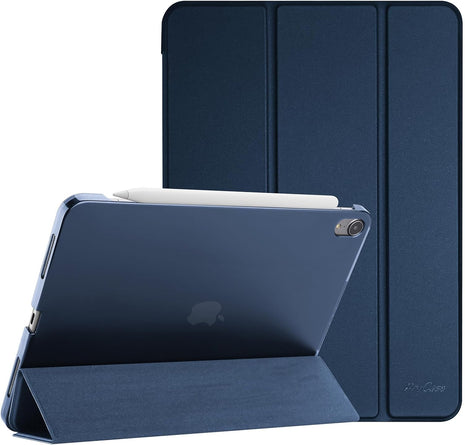 ProCase Smart Case for iPad Air 11-inch M4/M3/M2 & Air 10.9 5th/4th Gen | Hard Back Cover with Auto Sleep/Wake, Slim Lightweight Case for iPad Air 11" 2026/25/24 & 10.9" 2022/2020-Navy