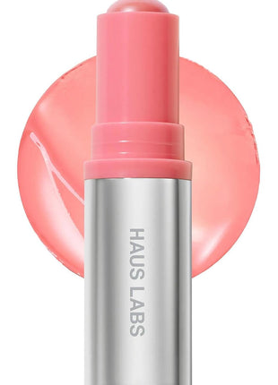 Haus Labs Color Fuse Longwear Hydrating Glassy Lip + Cheek Blush Balm Stick - Glassy Pomelo