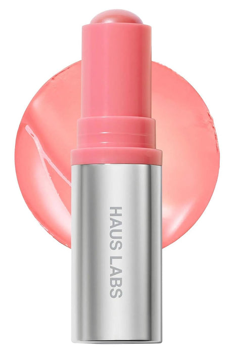 Haus Labs Color Fuse Longwear Hydrating Glassy Lip + Cheek Blush Balm Stick - Glassy Pomelo